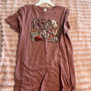 Graphic T-Shirt in Mauve